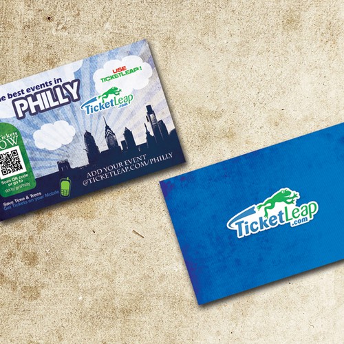 4"x6" Postcard Promotional Piece For Ticketing Company