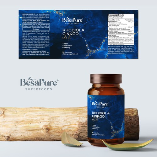 Premium Design For Health Supplement