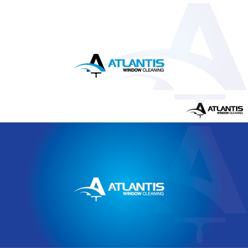 atlatis window cleaning logo