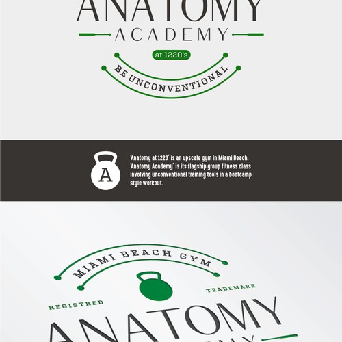 Anatomy Academy logo design