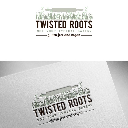 Create an organic design for our vegan bakery