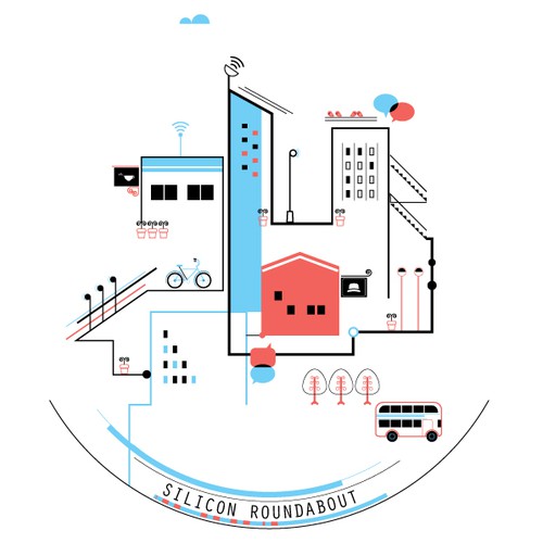 99designs Community Contest: Design an image for Silicon Roundabout, Tech City