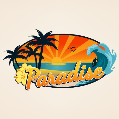 Vintage Waterpark Logo