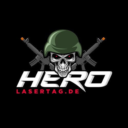 Erstelle ein Logo für die beste Lasertag Anlage Deutschlands