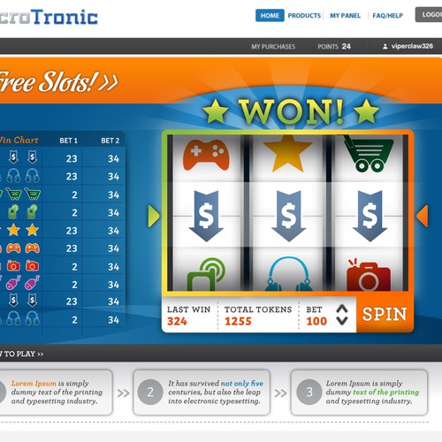 Website page