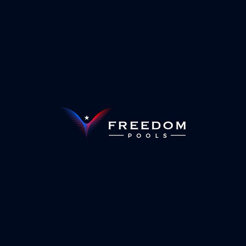 Design a logo for a premium pool construction company in florida