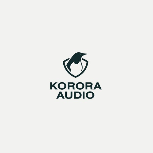 Minimal logo proposal for audio company