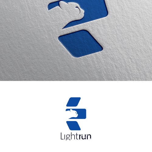 lightrun logo design