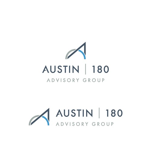 a modern minimalist logo for an upstart investment firm