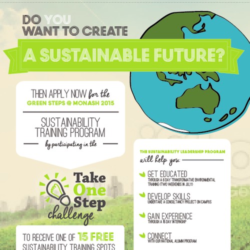 "Take One Step" with Green Steps sustainability training