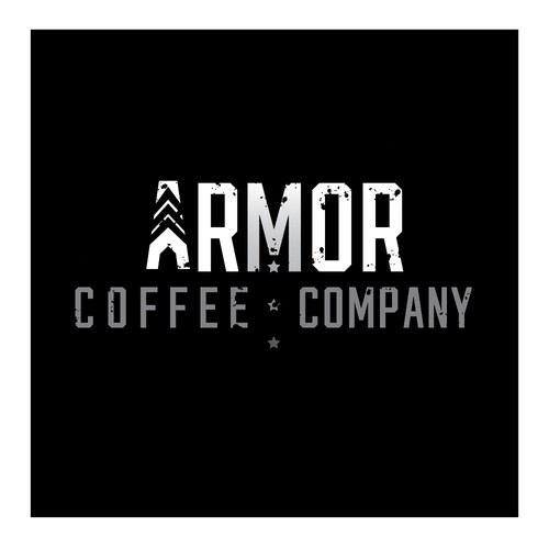 Armor Coffee Company Logo Concept