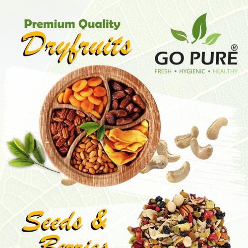 Flyer Design Work for Dryfruits