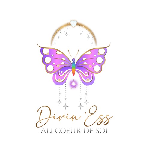 Elegant logo for Divin Ess
