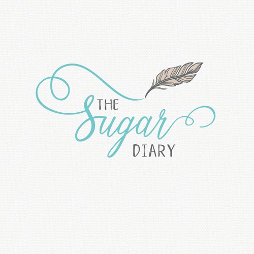 A stylish and soulful logo for the Sugar Diary