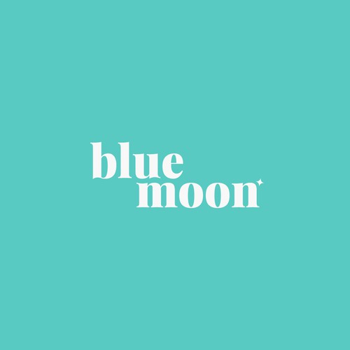 Logo wordmark for Blue Moon