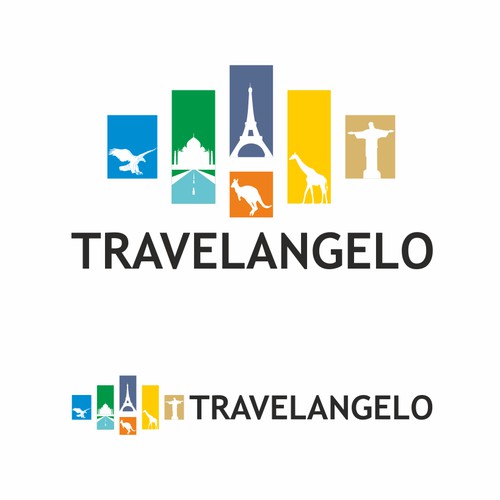 Creating a capitaving logo for Travelangelo