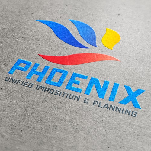 Create clean modern logo for Phoenix desktop app