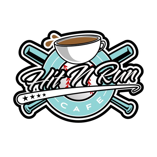 hit n run cafe logo