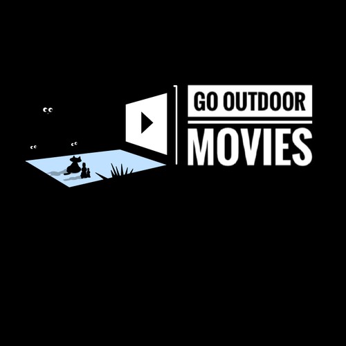 Logo for outdoor cinema