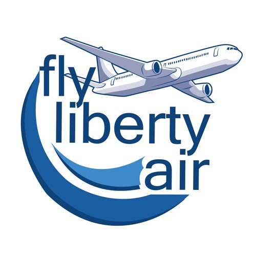 Fly Liberty Air  Logo - Baptistta