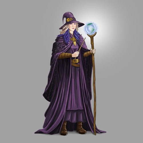 Witch Illustration