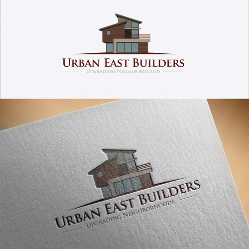 Create a Clean Modern Branding Logo for Urban East Builders!