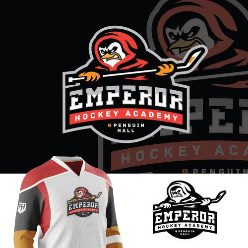 Penguin Hockey Logo