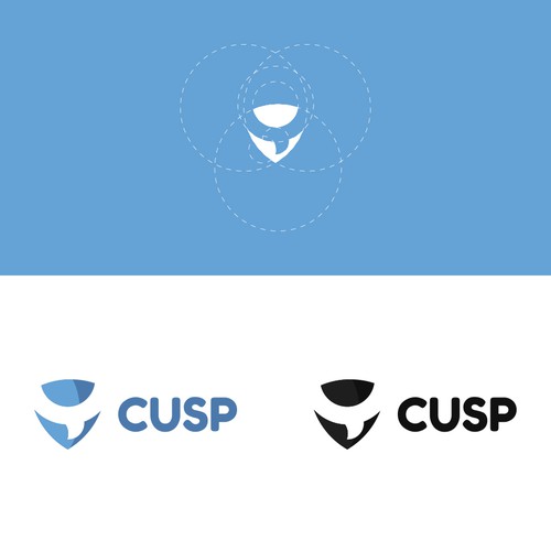 Clean logo for secure  messagung site
