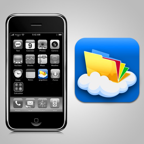 iPhone App Icon for gogoDocs