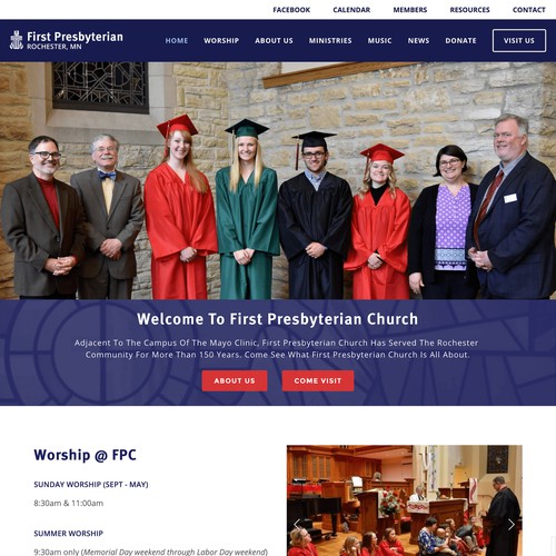 First Presbyterian Church Website