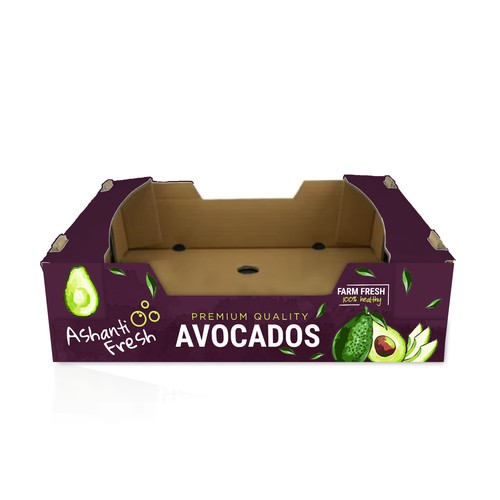 Avocado export box design