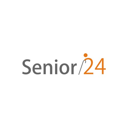 Simplistic logo for Eldercare webshop