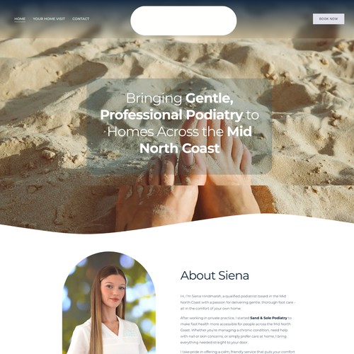 Website Design for a Podiatrist