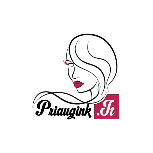 Feminine logo for cosmetic online business