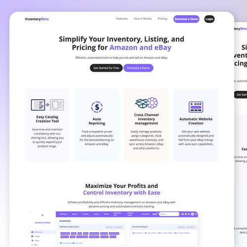Lading Page + Icon Design + Dev