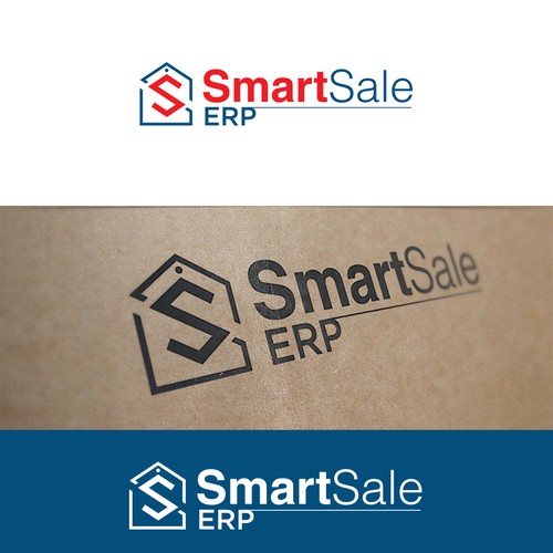 Create an amazing logo for a new software product launch - SmartSale ERP