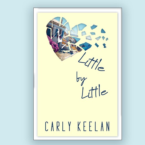 Greek Island-themed Novel Cover Design