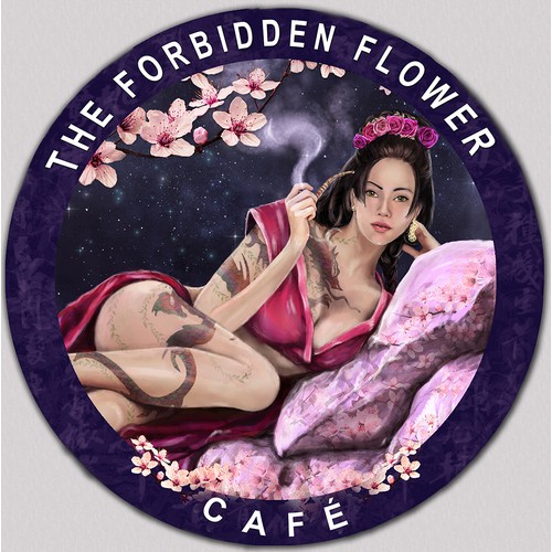 Forbidden Flower Digital Painting