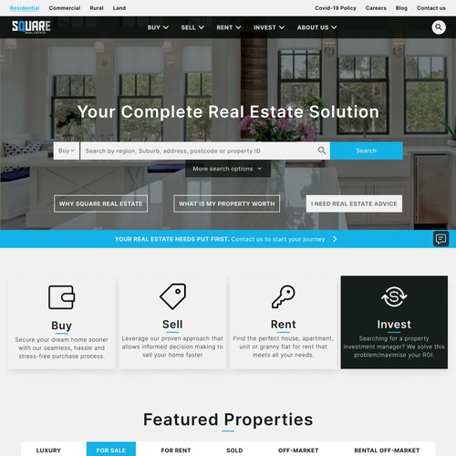 Real Estate Agency Web Design