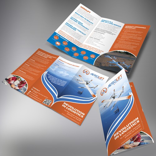 Tri-fold Brochure for a Aerolift