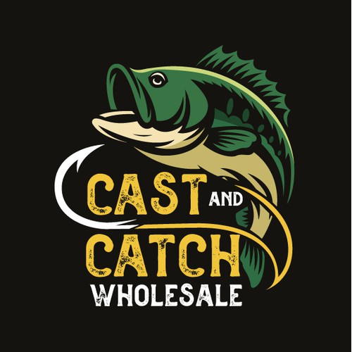 Cast & Catch Logo design