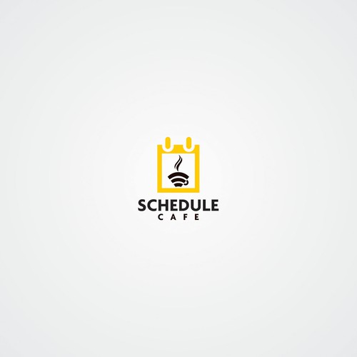 Schedule Cafe Logo Design 