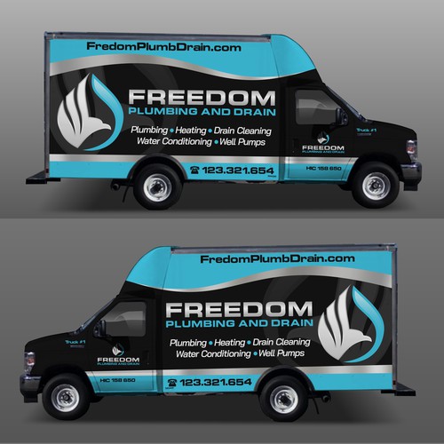 Freedom Plumbing Box Truck