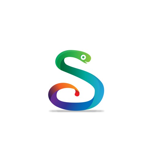 Colourful Snake Mascot