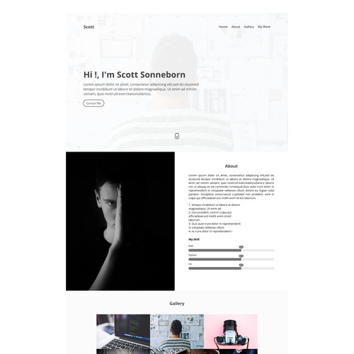 Declined | Personal Landing Page