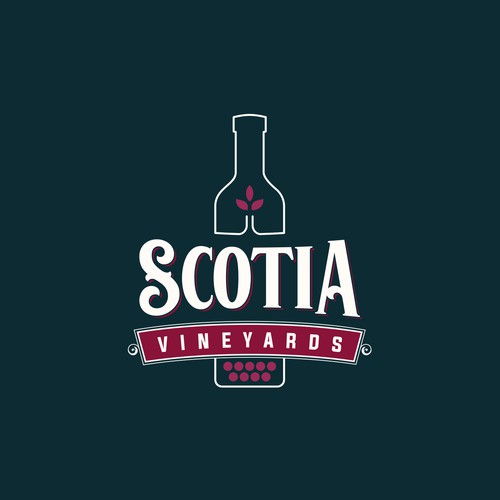 Logo concept for Scotia Vineyards