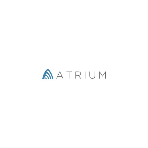 Minimal logo concept for AI consulting firm