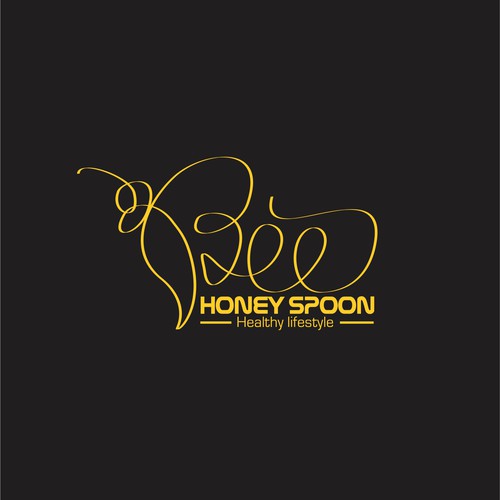 bee honey spoon