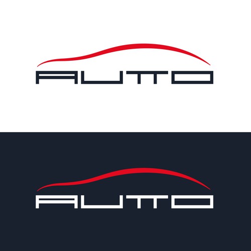 Concept logo auto software