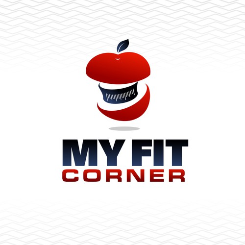 logo design for My Fit Corner - nutritional service offering personalized meal plans, weight loss planning, health & wellness insights and fitness guidance.